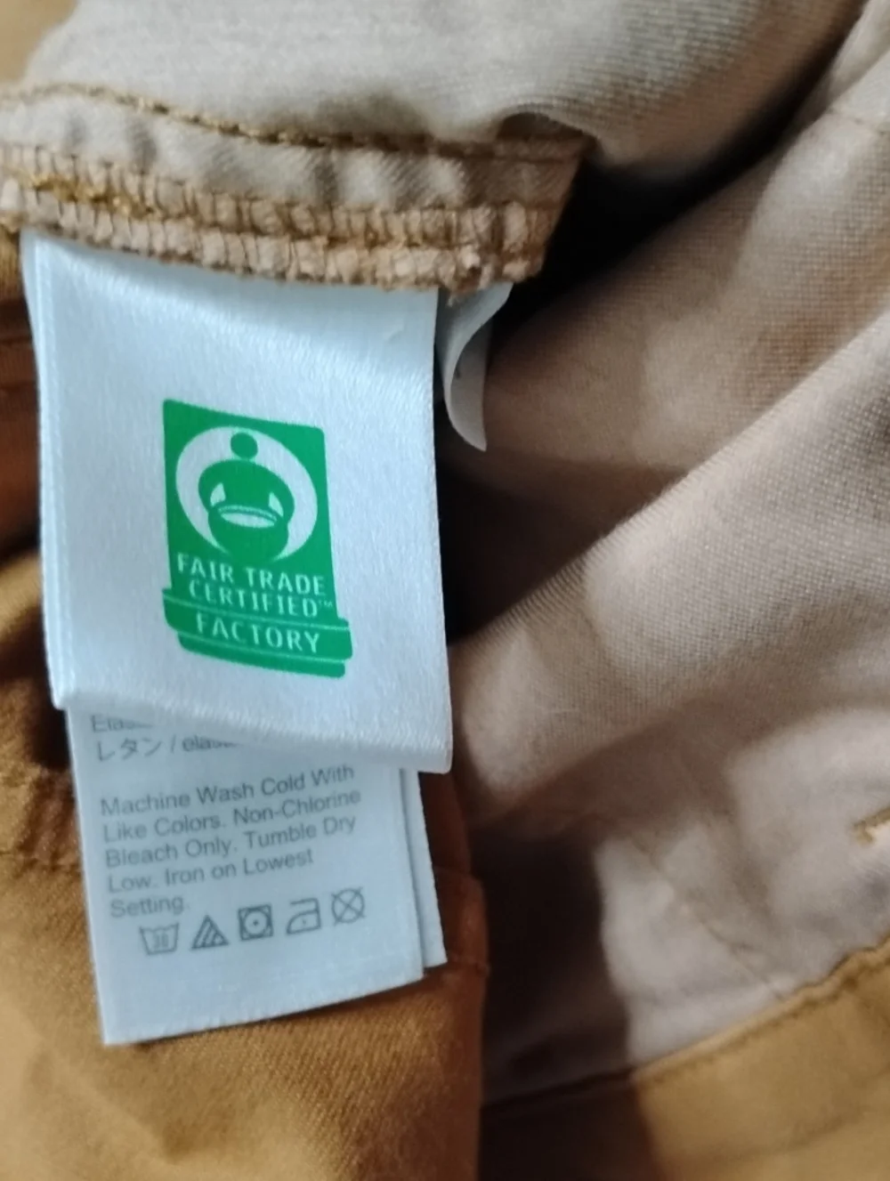 J. Crew Men's Tan Chino Pants